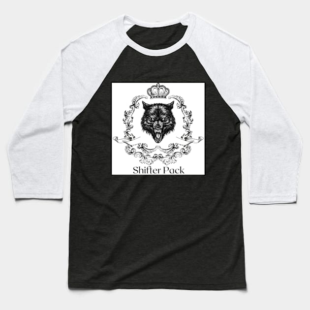 Shifter Pack Baseball T-Shirt by GK DeRosa Swag Store 